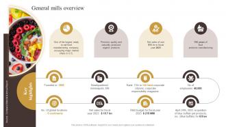 General Mills Overview Industry Report Of Commercially Prepared Food Part 2