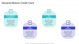 General Motors Credit Card In Powerpoint And Google Slides Cpb