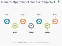 General Operational Process Ppt Pictures Summary