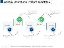 General operational process template 2 ppt inspiration guidelines