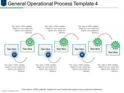 General Operational Process Template 4 Ppt Show Images