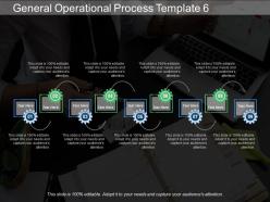General Operational Process Template 6 Ppt Ideas