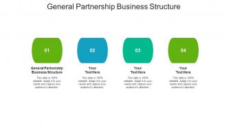 General partnership business structure ppt powerpoint presentation portfolio layout cpb