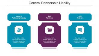 General Partnership Liability Ppt Powerpoint Presentation Slides Ideas Cpb