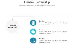 General partnership ppt powerpoint presentation inspiration pictures cpb
