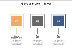 General problem solver ppt powerpoint presentation inspiration smartart cpb