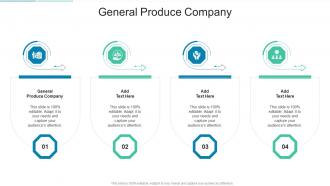 General Produce Company In Powerpoint And Google Slides Cpb