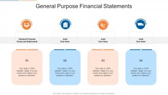 General Purpose Financial Statements In Powerpoint And Google Slides Cpb
