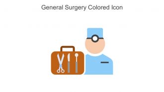 General Surgery Colored Icon In Powerpoint Pptx Png And Editable Eps Format