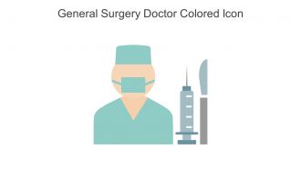 General Surgery Doctor Colored Icon In Powerpoint Pptx Png And Editable Eps Format