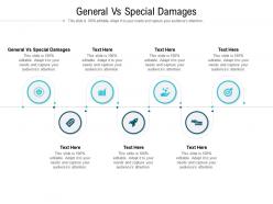 General vs special damages ppt powerpoint presentation show graphics example cpb