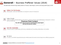 Generali business preffered values 2018
