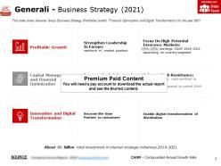 Generali business strategy 2021