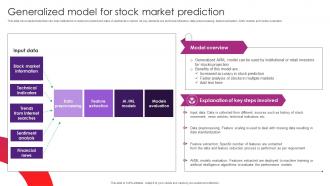 Generalized Model For Stock The Future Of Finance Is Here AI Driven AI SS V