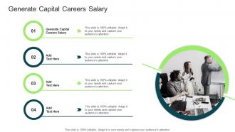 Generate Capital Careers Salary In Powerpoint And Google Slides Cpb