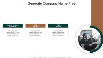 Generate Company Name Free In PowerPoint And Google Slides Cpb