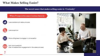 Generate Curiosity In Prospects To Make Selling Easier Training Ppt