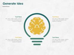 Generate idea innovation l759 ppt powerpoint presentation layouts file