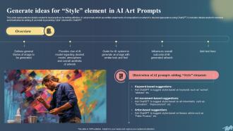 Generate Ideas T In Ai Art Prompts Chatgpt For Creating Ai Art Prompts Comprehensive Guide ChatGPT SS