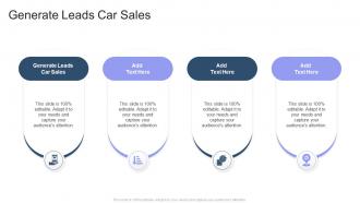 Generate Leads Car Sales In Powerpoint And Google Slides Cpb