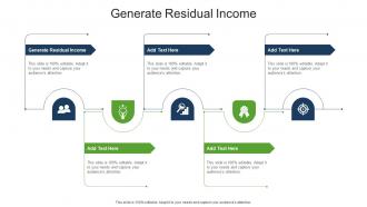 Generate Residual Income In Powerpoint And Google Slides Cpb