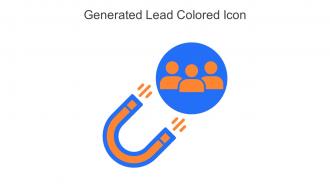 Generated Lead Colored Icon In Powerpoint Pptx Png And Editable Eps Format