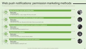 Generating Customer Information Through Permission Based Marketing Campaigns MKT CD V Downloadable Idea