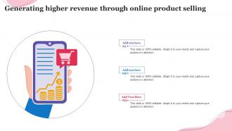 Generating Higher Revenue Through Online Product Selling