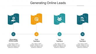 Generating Online Leads Ppt Powerpoint Presentation Inspiration Diagrams Cpb