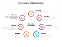 Generation classification ppt powerpoint presentation topics cpb