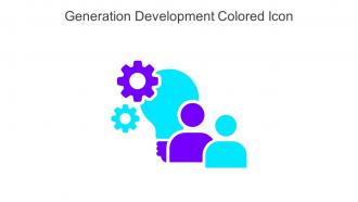 Generation Development Colored Icon In Powerpoint Pptx Png And Editable Eps Format