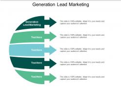 Generation lead marketing ppt powerpoint presentation styles deck cpb