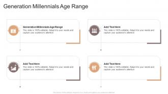 Generation millennials age range in powerpoint and google slides cpb