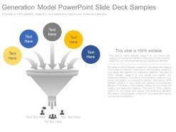 Generation Model Powerpoint Slide Deck Samples