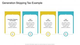 Generation Skipping Tax Example In Powerpoint And Google Slides Cpb