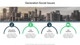 Generation Social Issues In Powerpoint And Google Slides Cpb