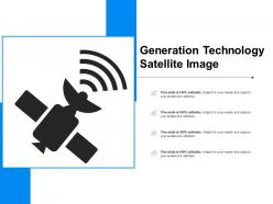 Generation Technology Satellite Image