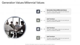 Generation Values Millennial Values In Powerpoint And Google Slides Cpb