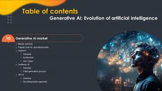 Generative AI Evolution Of Artificial Intelligence AI CD Compatible Visual