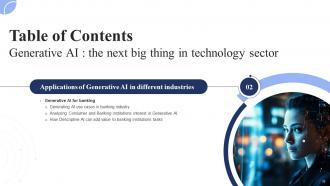 Generative AI The Next Big Thing In Technology Sector Powerpoint Presentation Slides AI CD V Multipurpose Analytical
