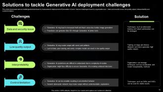 Generative AI Tools For Content Generation Powerpoint Presentation Slides AI CD V Editable Good