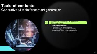 Generative AI Tools For Content Generation Powerpoint Presentation Slides AI CD V Pre-designed Good