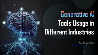 Generative AI Tools Usage In Different Industries Powerpoint Presentation Slides AI CD