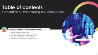 Generative AI Transforming Insurance Sector ChatGPT CD V Template Image