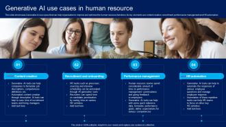 Generative AI Use Cases In Human Resource How Generative AI Is Revolutionizing AI SS V