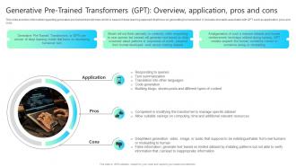 Generative Pre Trained Transformers Gpt Overview Application Chatgpt Impact How ChatGPT SS V
