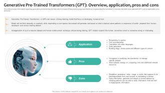 Generative Pre Trained Transformers what Is Chatgpt And GPT 4 Everything You Need Chatgpt SS V