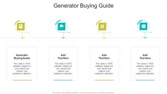 Generator Buying Guide In Powerpoint And Google Slides Cpb