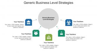 Generic business level strategies ppt powerpoint presentation ideas backgrounds cpb