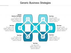 Generic business strategies ppt powerpoint presentation visual aids files cpb